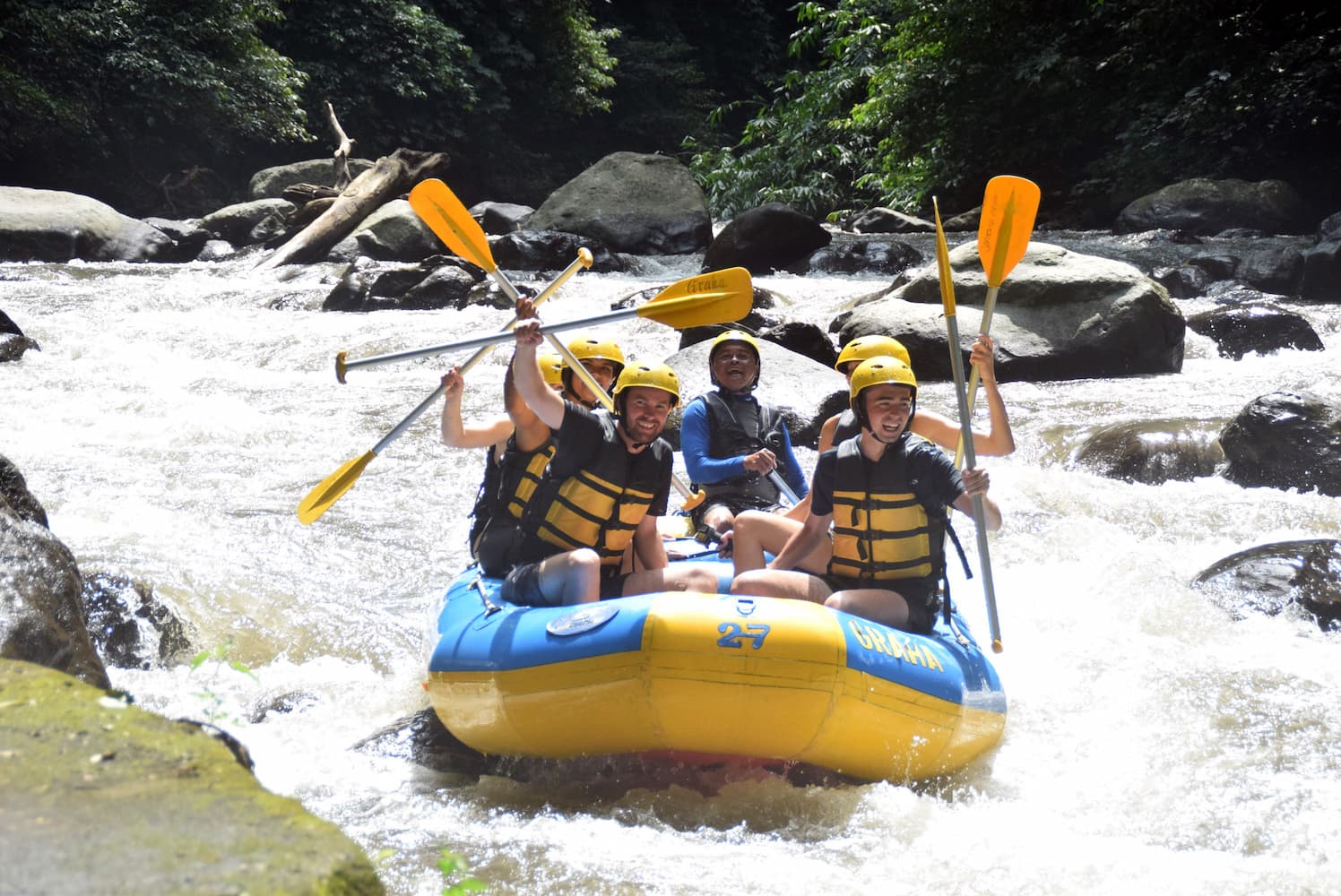 River Rafting på Bali