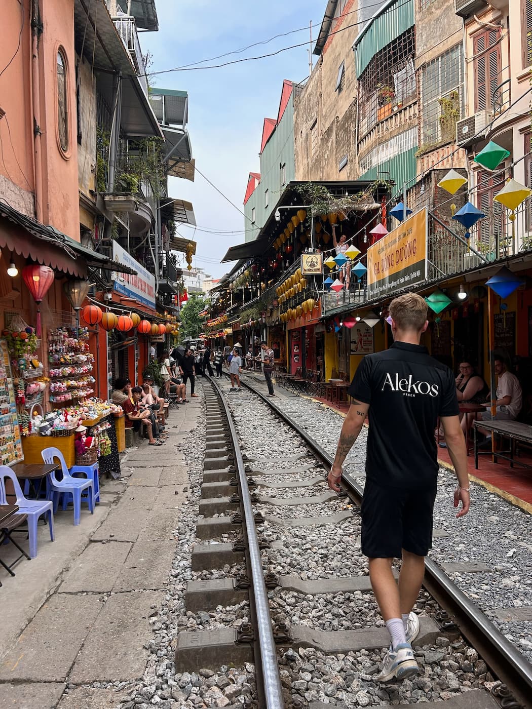 Train Street i Vietnam