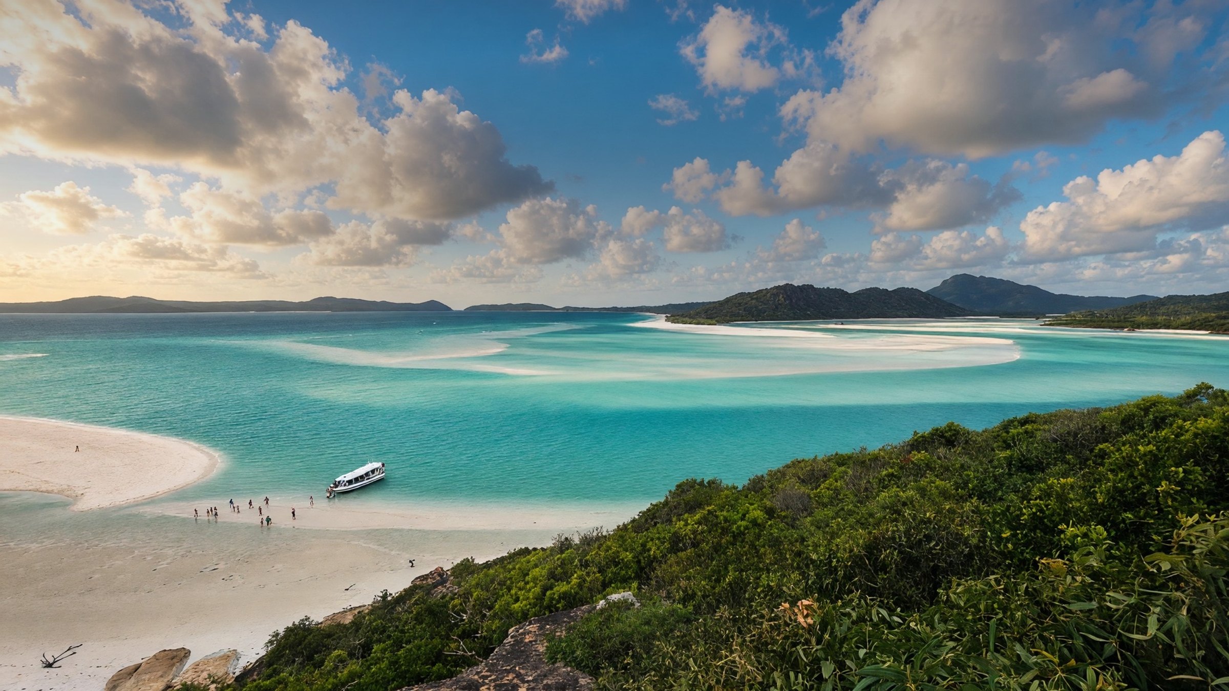 Hill Inlet i Whitsundays
