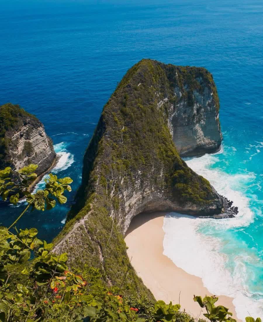 Kelingking Beach på Nusa Penida