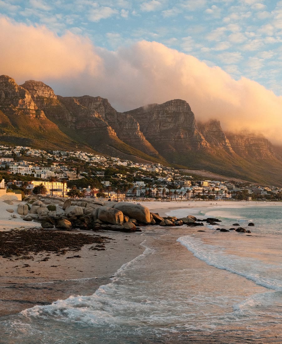 De Tolv Apostle og Camps Bay i Cape Town